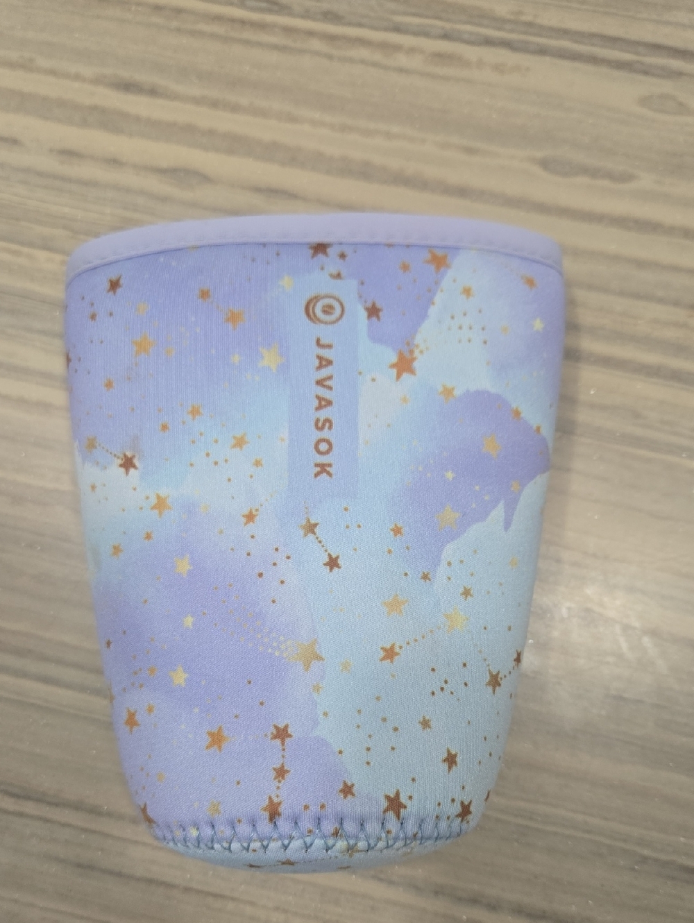 JAVASOK Purple Starry  Cup Sleeve  Medium 24-28oz